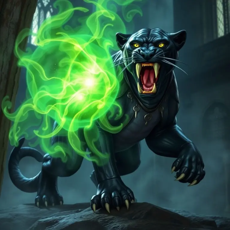 Adamant Prime Panther in Hogwarts