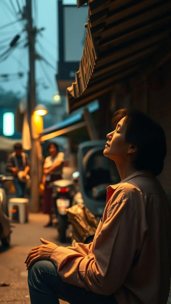 Photograph of an everyday scene with natural colors and soft light.