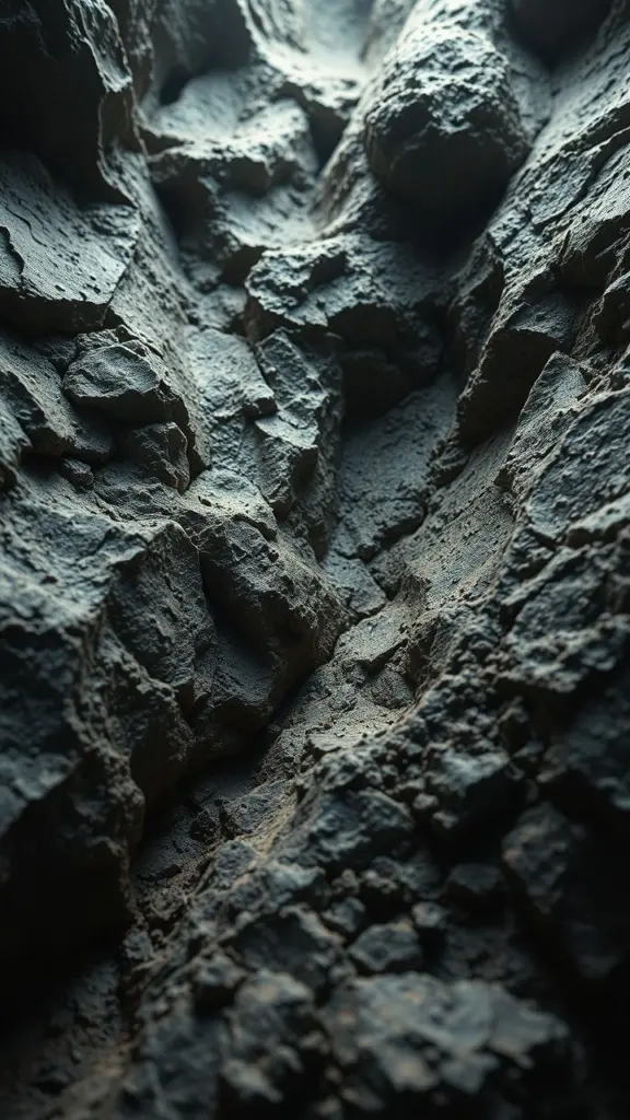 A highly detailed, realistic scene focusing on material textures.