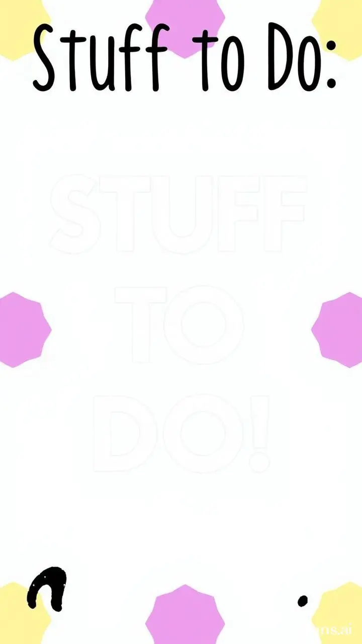 Calendar page for Jan 8, 2025 with 'Stuff to Do' reminder.