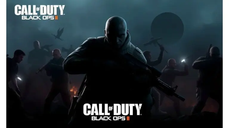 Cover art for Call of Duty: Black Ops II game.