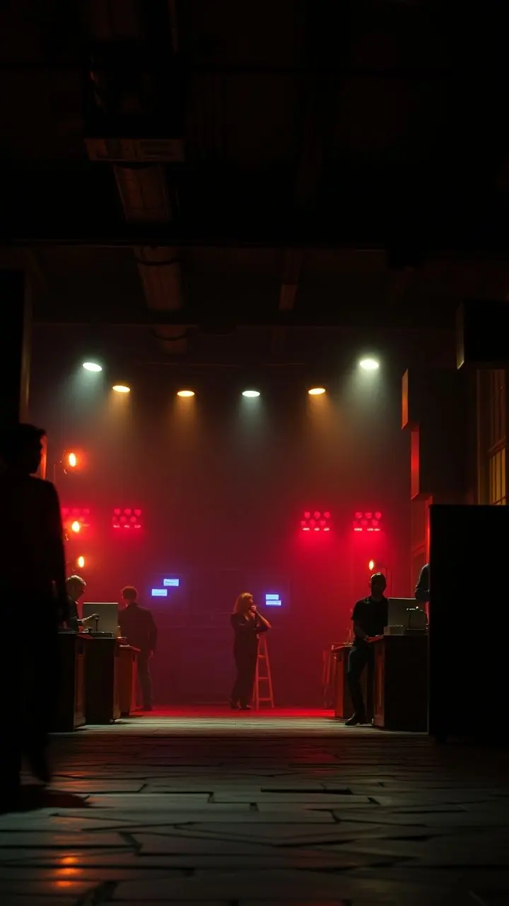 Cinematic scene with vivid colors and dramatic lighting.