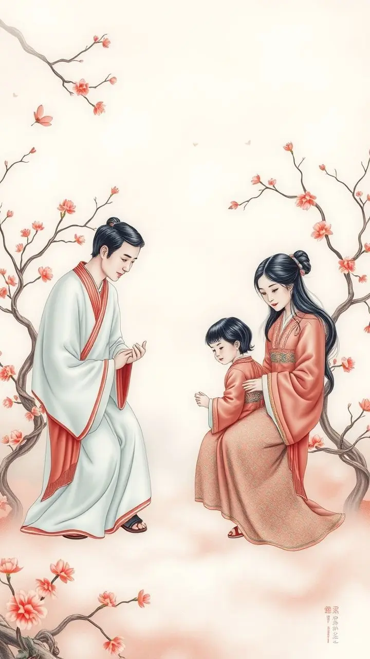 Famille Rose enamel art with climate technology elements