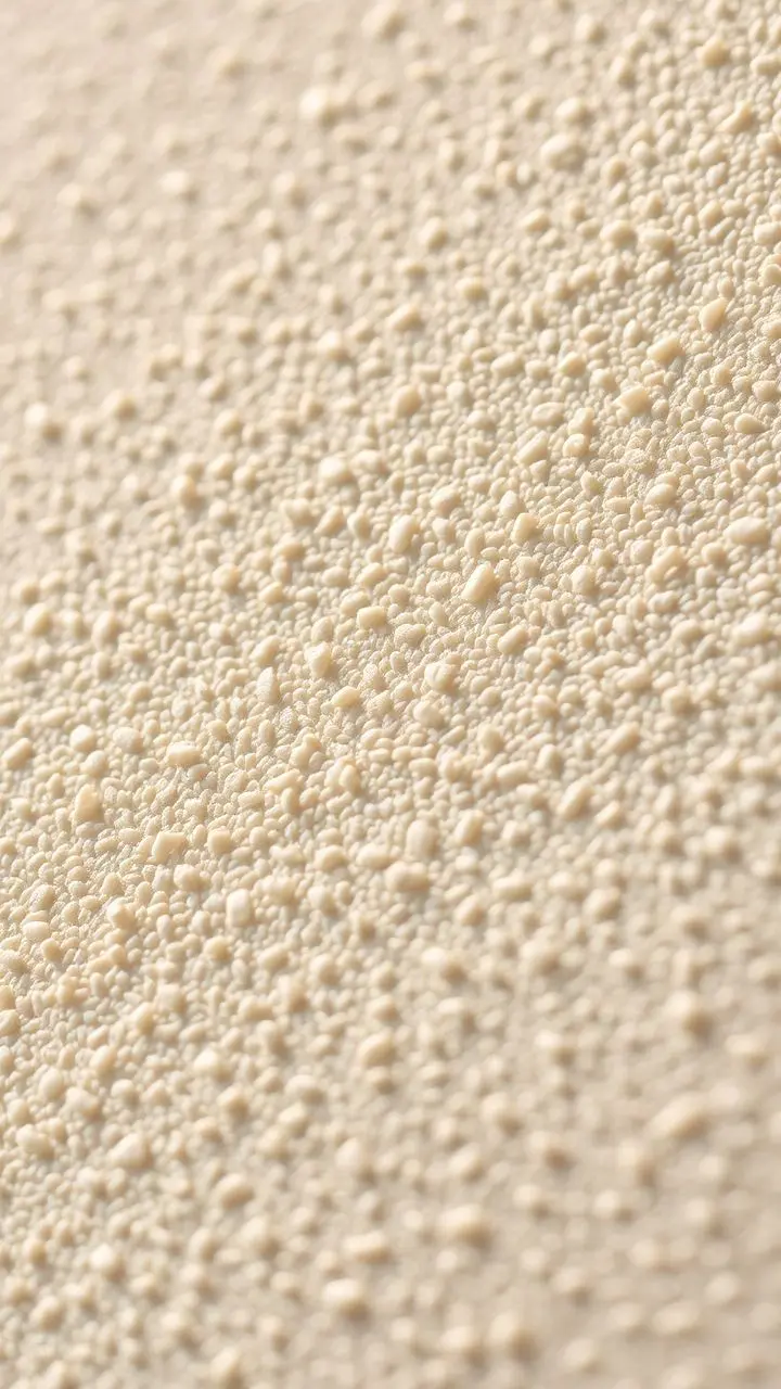 Close-up of a textured surface with fine grains.