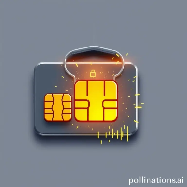 Digital shield protecting a SIM card