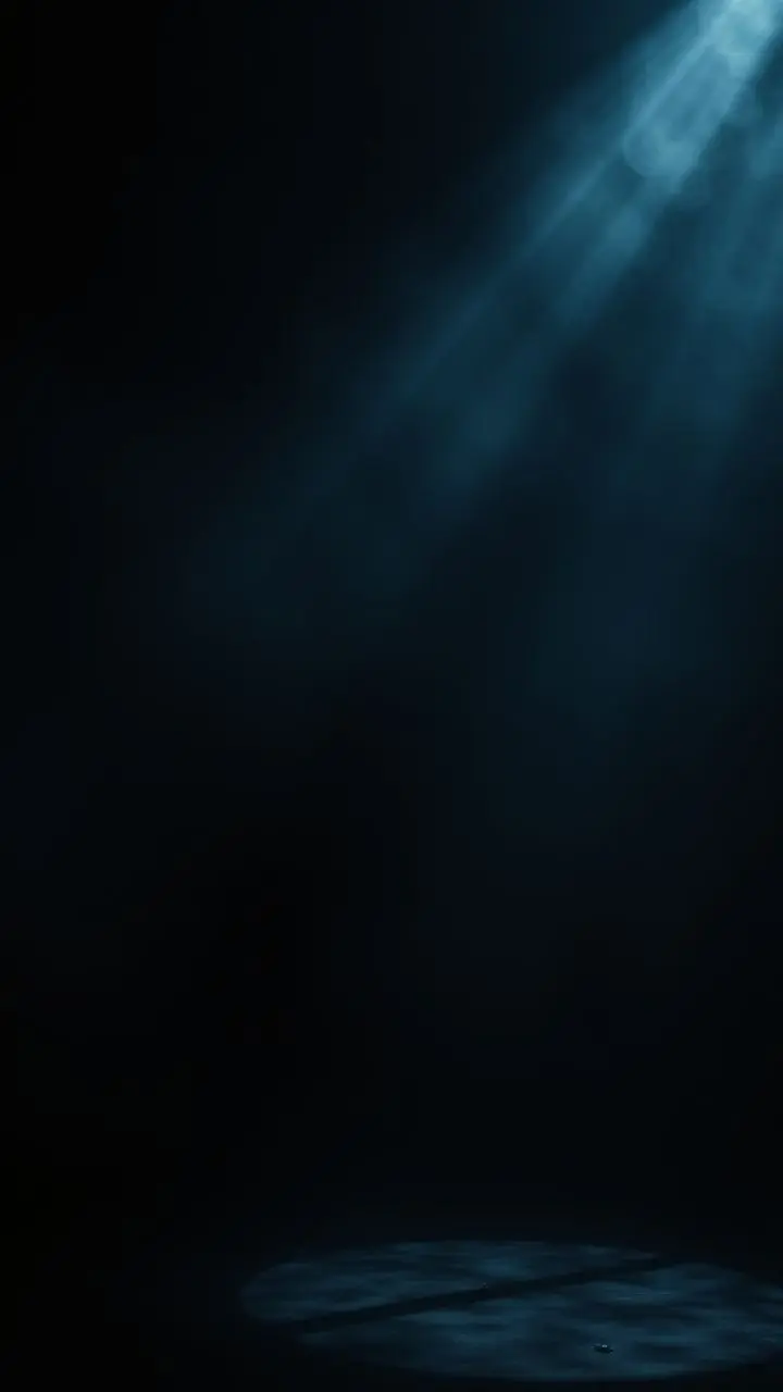 Moody scene with high contrast lighting