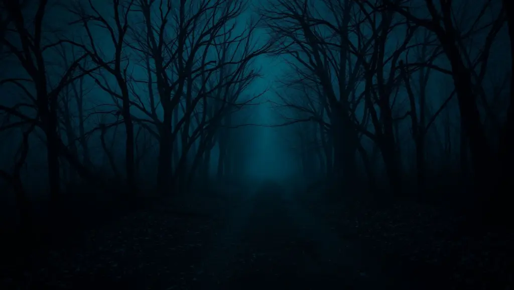 Eerie atmosphere, high detail, photorealistic.