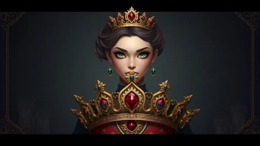 Person with a crown