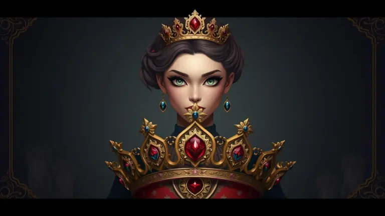 Person with a crown
