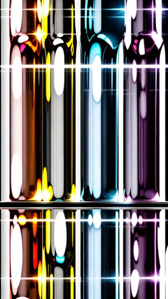 Sleek modern object with a high-gloss, mirror-like finish.