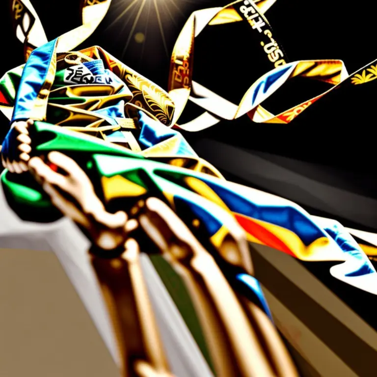 Gold medal for hand-to-hand fighting.