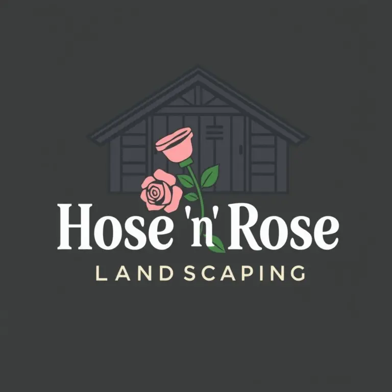 Logo for Hose 'n' Rose Landscaping