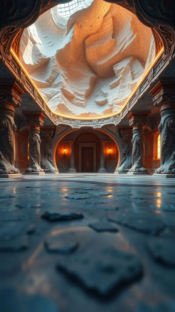 Hyper-realistic scene with enhanced depth.