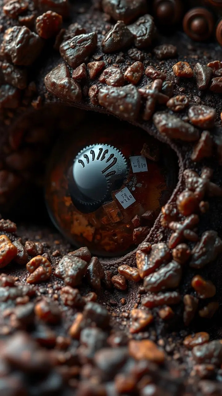 Hyperrealistic scene with sharp details.