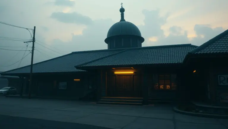 A hyperrealistic, empty scene with high detail.