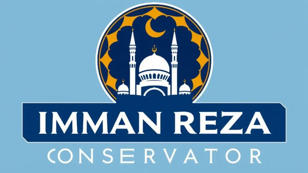 Logo for Imam Reza Conservatory