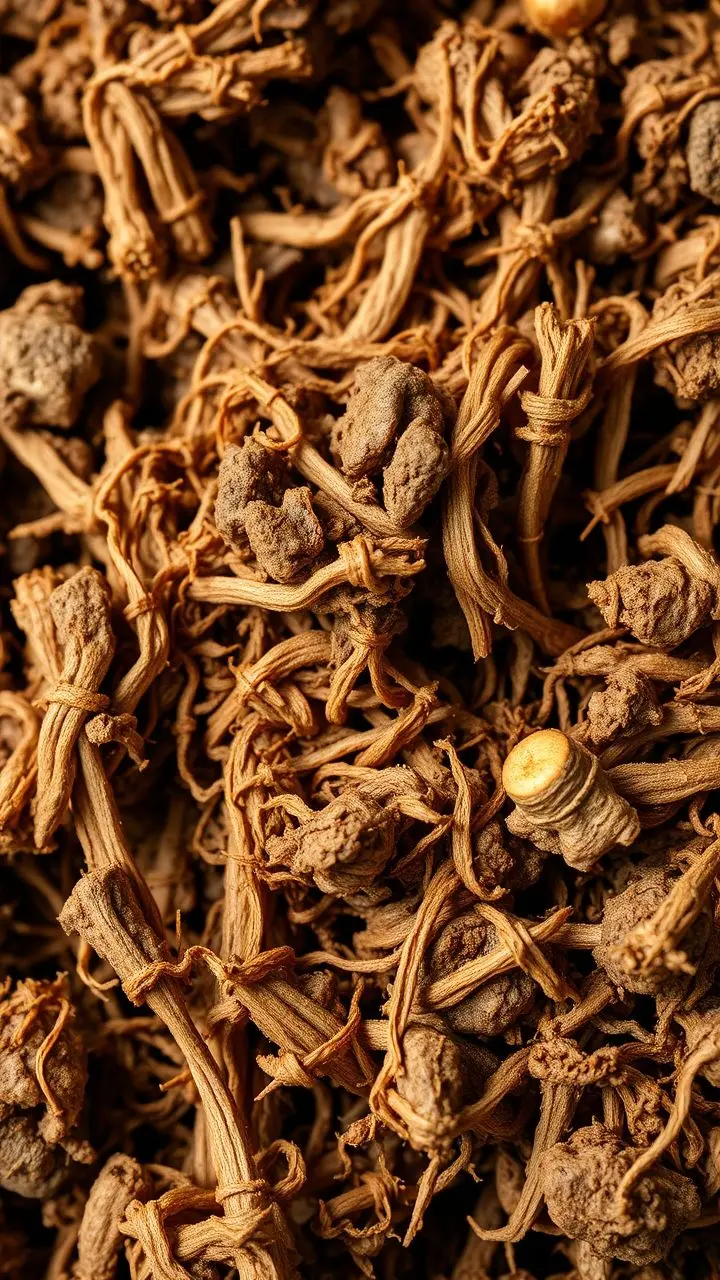 Close-up of fermented sheep manure from Inner Mongolia.