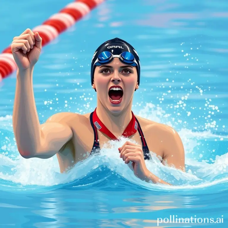 Katie Ledecky swimming freestyle