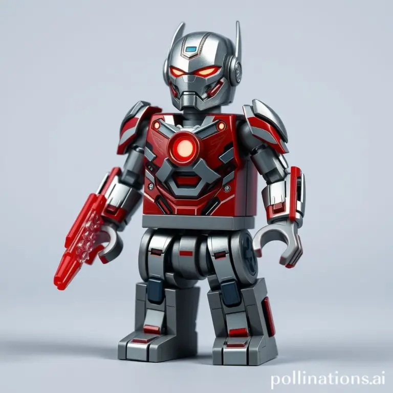A Lego figure of Ultron.