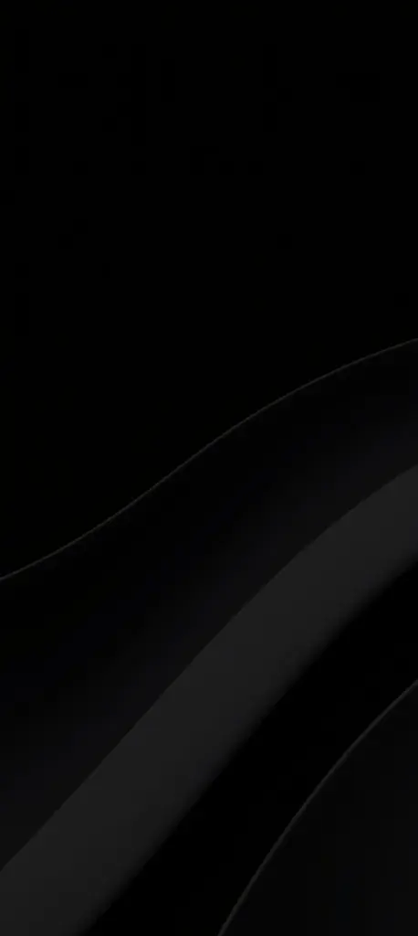 Minimalist dark AMOLED wallpaper with geometric accents.
