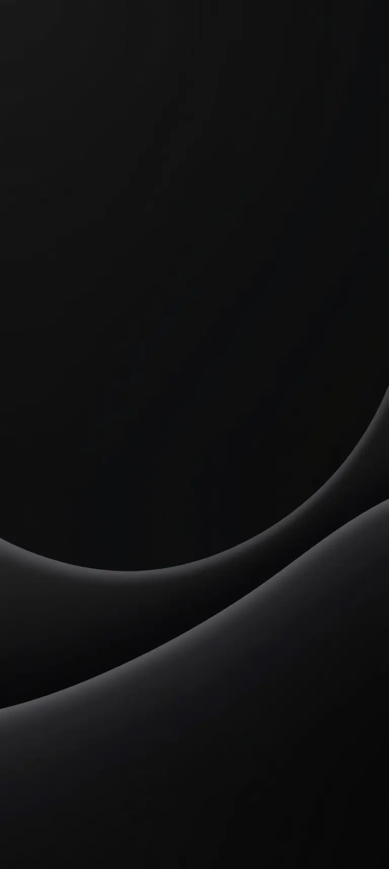 Minimalist dark wallpaper for smartphone with geometric shapes.