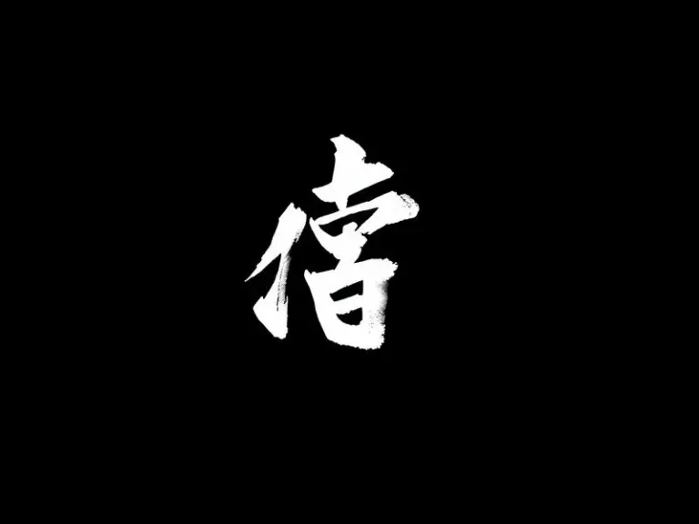White Chinese calligraphy for Lin Miao Miao on black background.