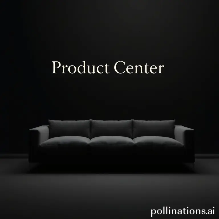 Minimalist website hero section with a black and charcoal sofa.