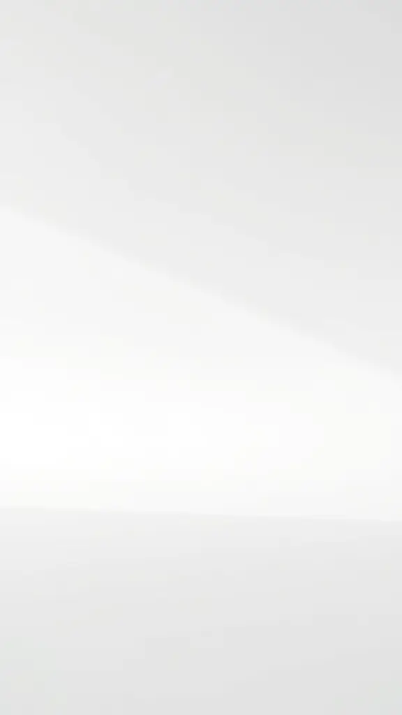 Minimalist white background with a single, central point of interest.