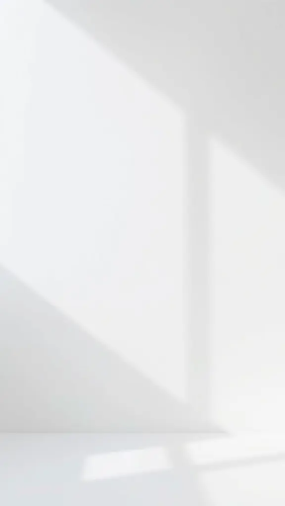 Minimalist artwork with a central element on a white background.