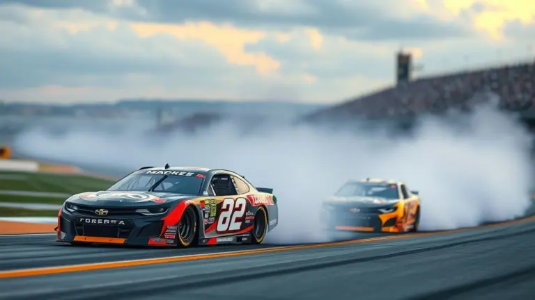 A massive NASCAR race with one million cars.