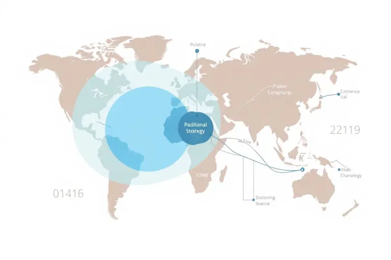 Infographic map of national security strategy systems.