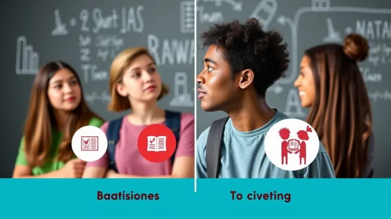 Students looking at symbols for bachelor's and teaching degrees.