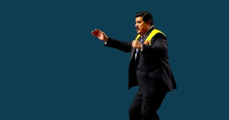 Nicolas Maduro dancing