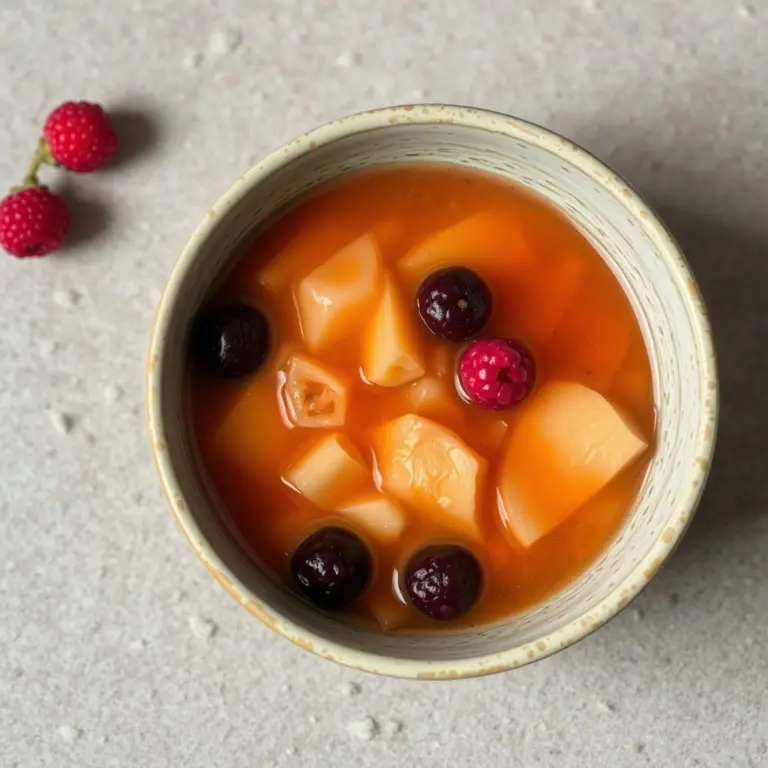 Bowl of wolfberry and tremella soup