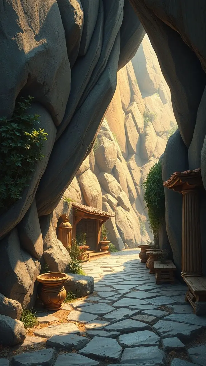 A lifelike scene with realistic textures and natural lighting, painted with a painterly approach.