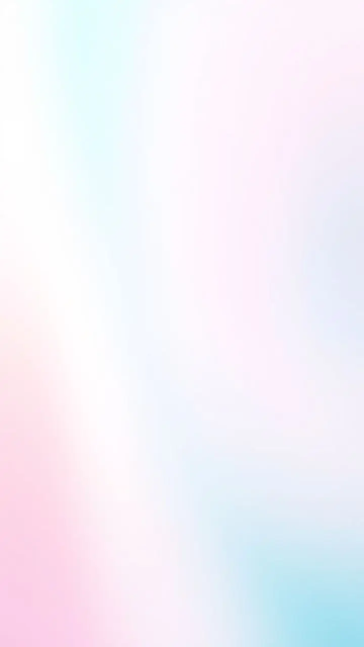 Smooth gradient of pastel pink to aquamarine.
