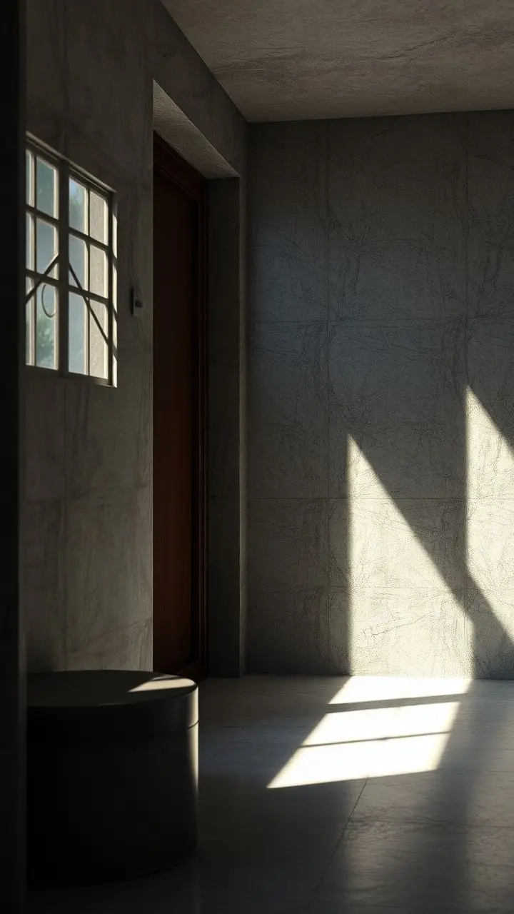Digital rendering showing realistic lighting effects and shadows.