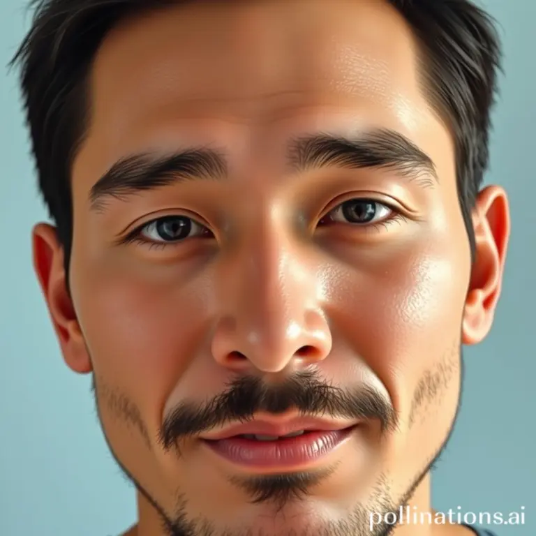 A close-up portrait of a man's face.