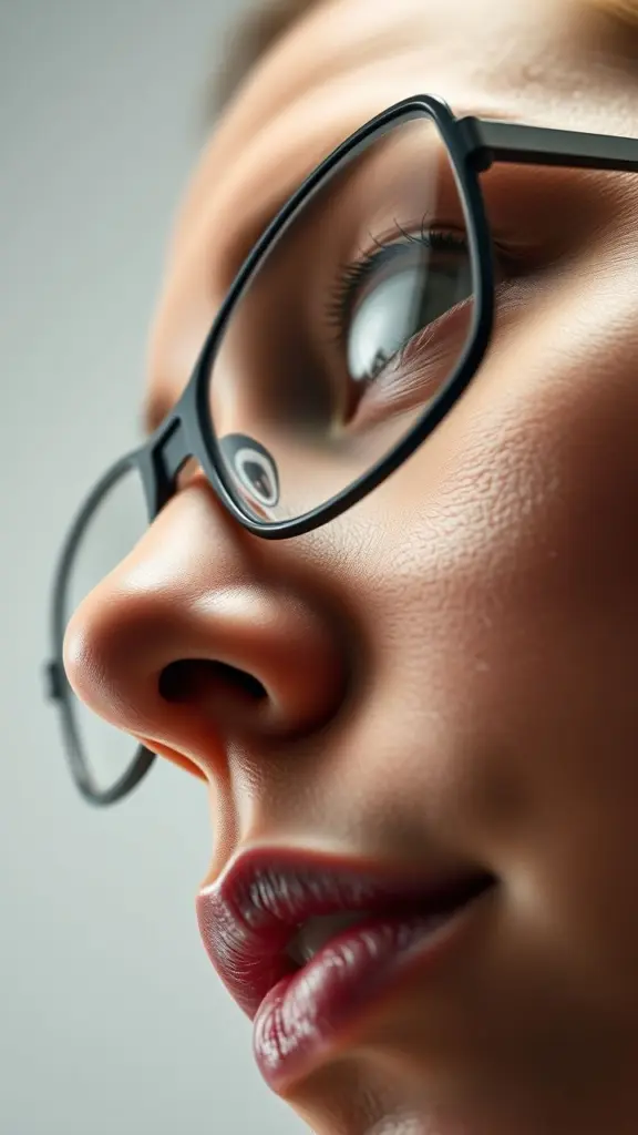 Close-up shot of a precisely detailed object with sharp lines and bright lighting.