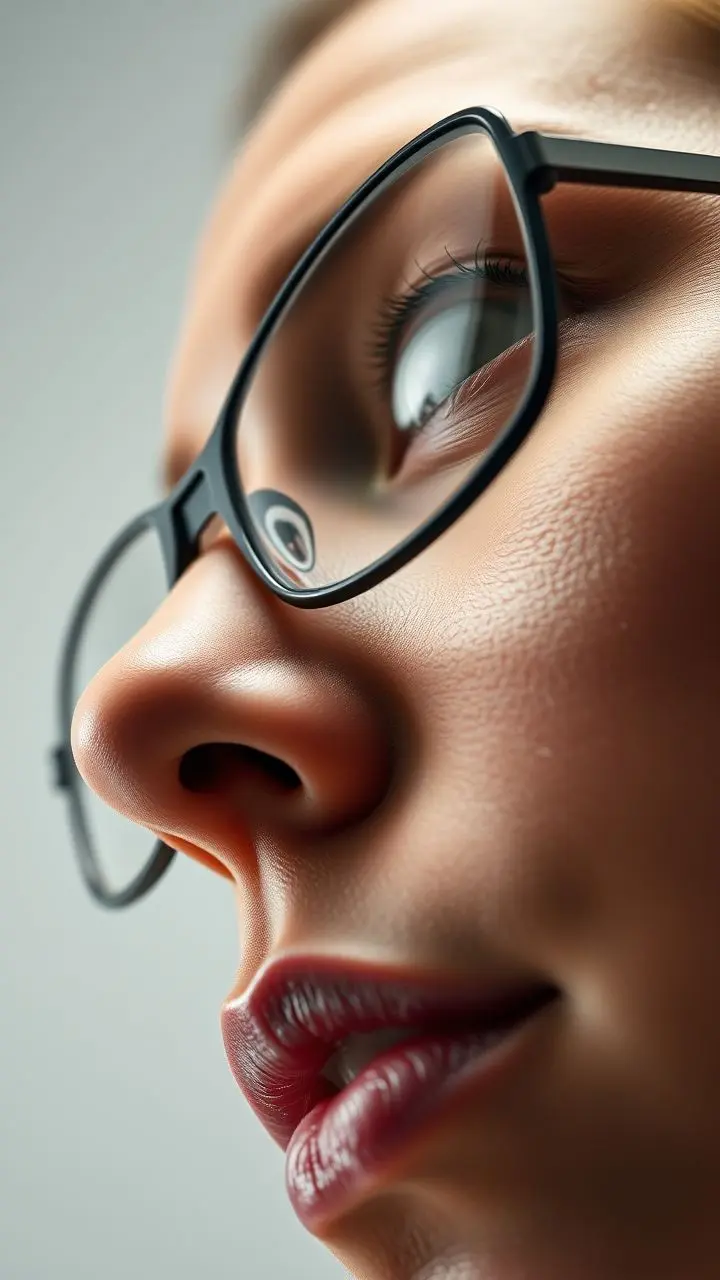 Close-up shot of a precisely detailed object with sharp lines and bright lighting.