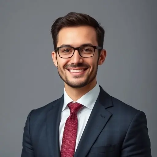 Portrait of a male psychologist.