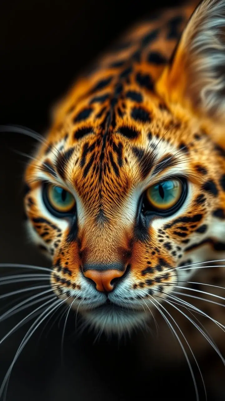 A highly detailed and sharp image.