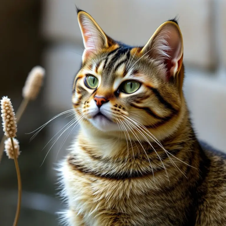 Realistic cat