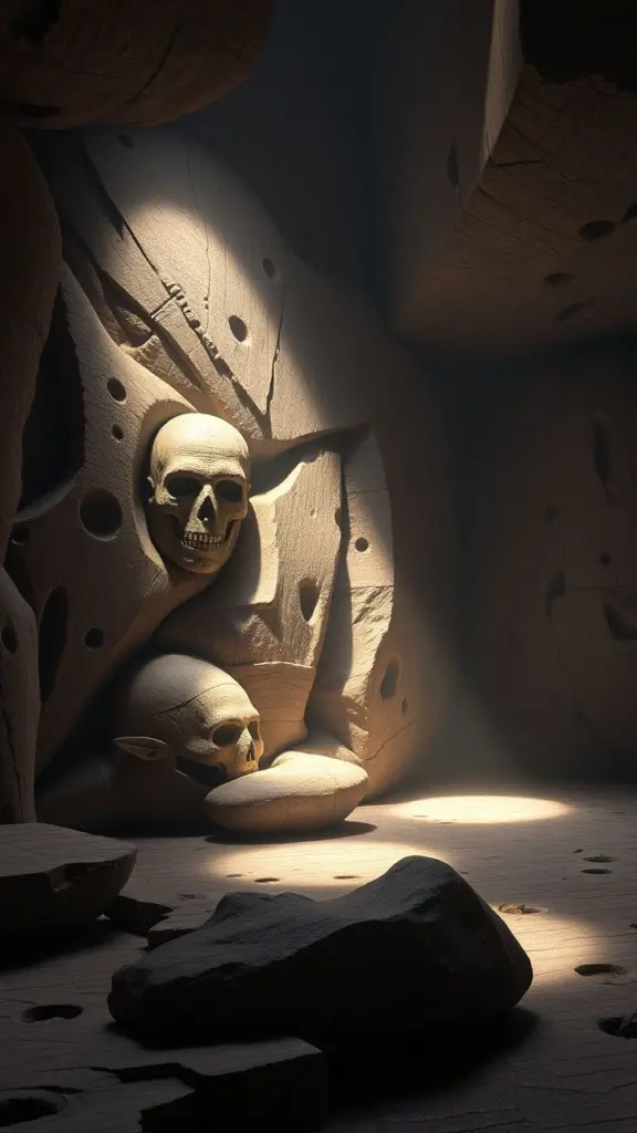 Detailed 3D scene with realistic lighting, ambient occlusion, and soft shadows.
