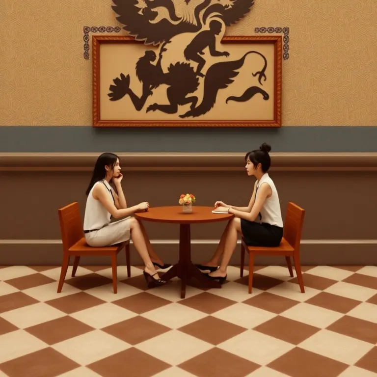 Realistic historical scene