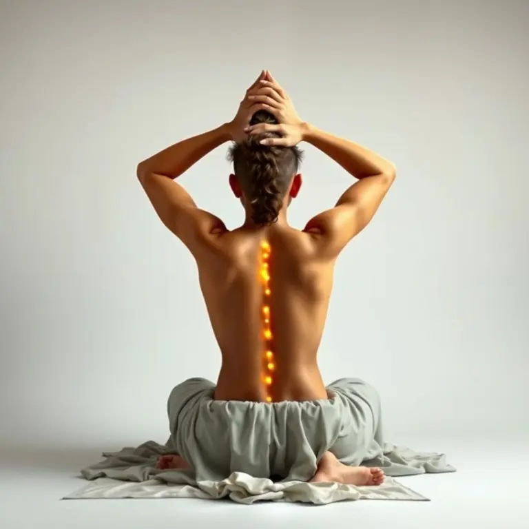 Realistic portrayal of reverse prayer bondage.