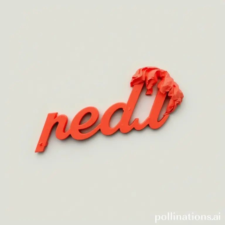 Red squid underwater