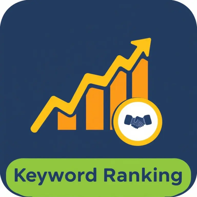 Logo for a keyword ranking checker tool