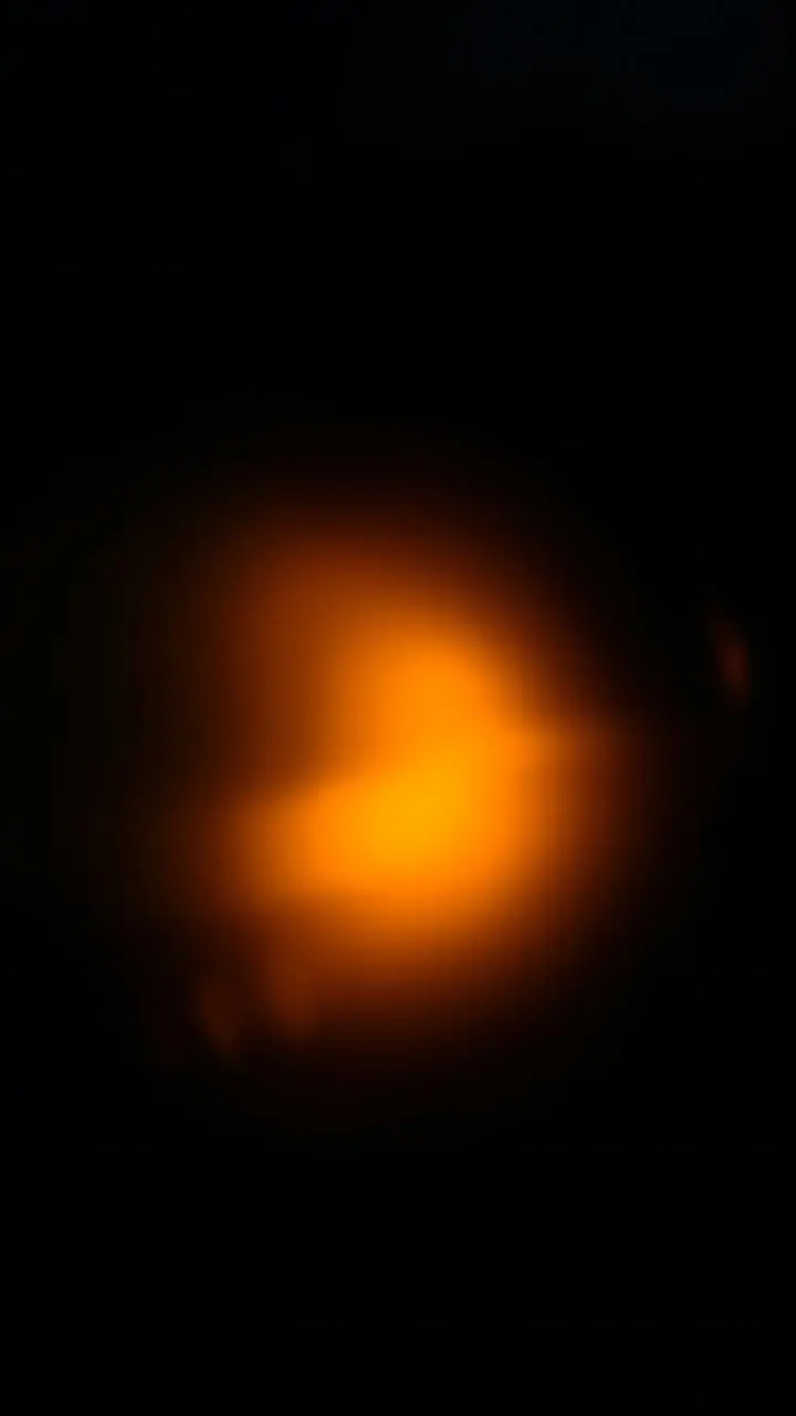 A scene with a soft, glowing haze from backlighting.