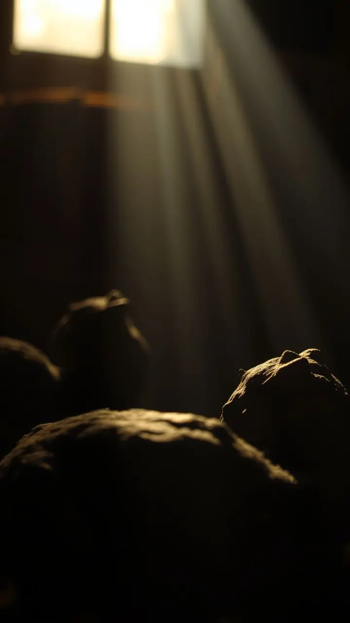 Scene with soft, realistic photometric lighting.